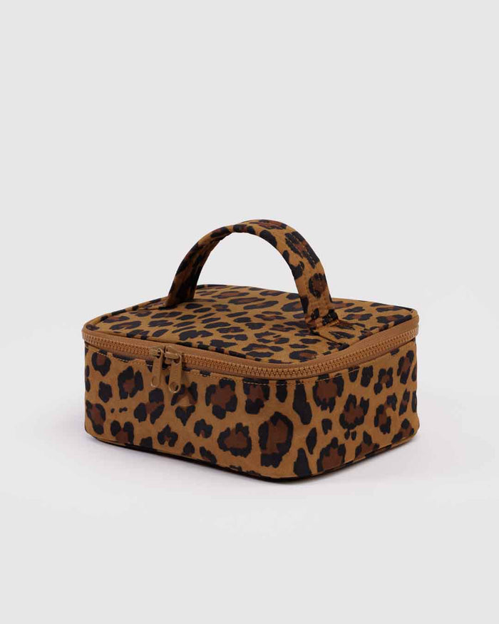 Leopard Small Cosmetic Case | BAGGU | Small Cosmetic Case