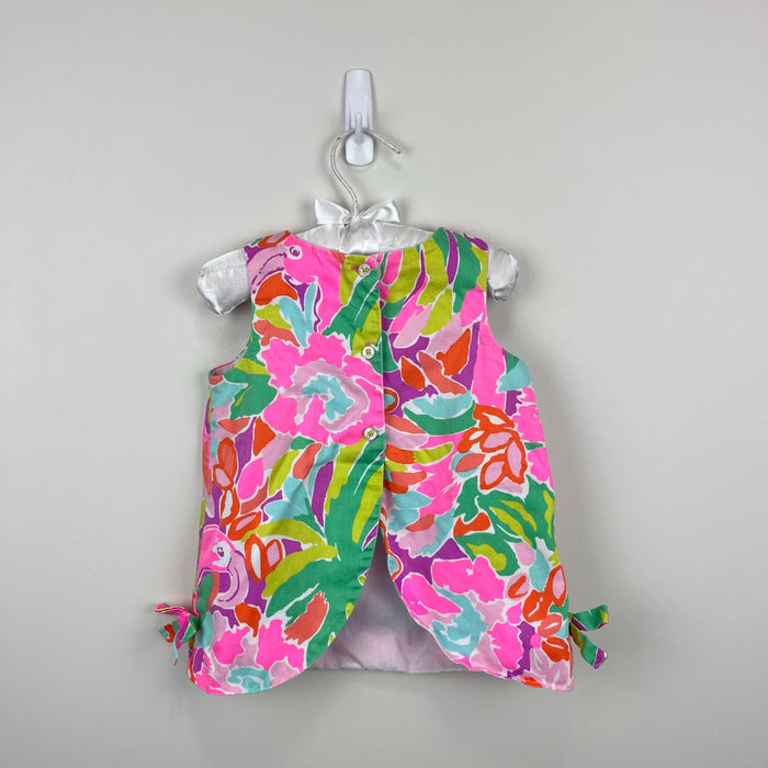 Lilly Pulitzer Girls Infant Shift Dress Multi Lulu 12-18 Months