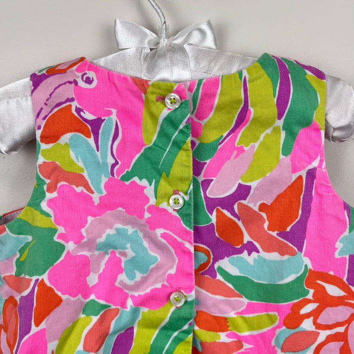Lilly Pulitzer Girls Infant Shift Dress Multi Lulu 12-18 Months