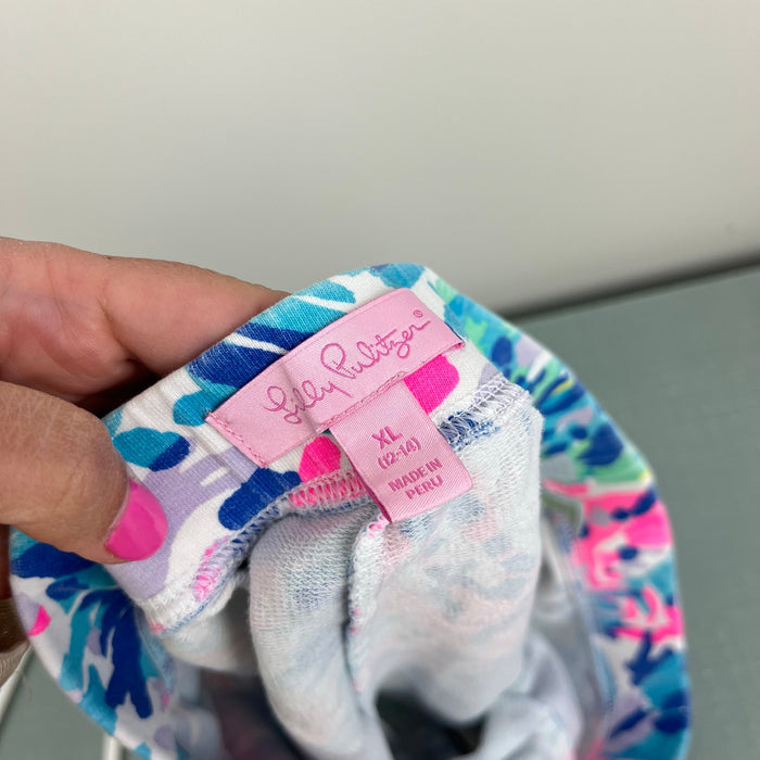 Lilly Pulitzer Girls Little Chrissy Short Multi Dive In Reduced XL 12-14