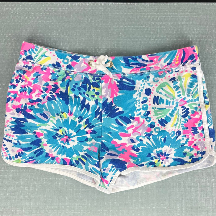 Lilly Pulitzer Girls Little Chrissy Short Multi Dive In Reduced XL 12-14
