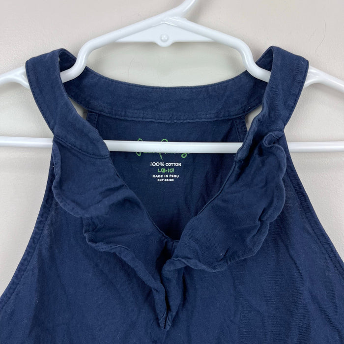 Lilly Pulitzer Girls Little Shay Top True Navy L 8-10