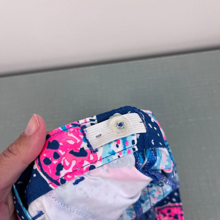 Lilly Pulitzer Girls Mini Callahan Shorts Indigo Star Stuck 10