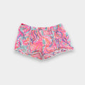 Lilly Pulitzer Girls Pink Pout Too Much Bubbly Chela Short XL 12-14