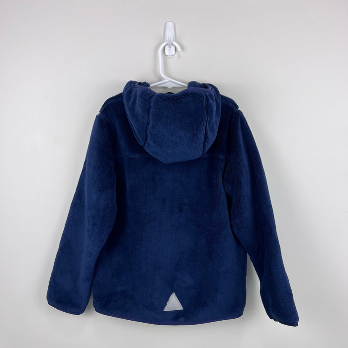 L.L. Bean Kids' Hi-Pile Fleece Jacket Bright Navy Small 8 NWT