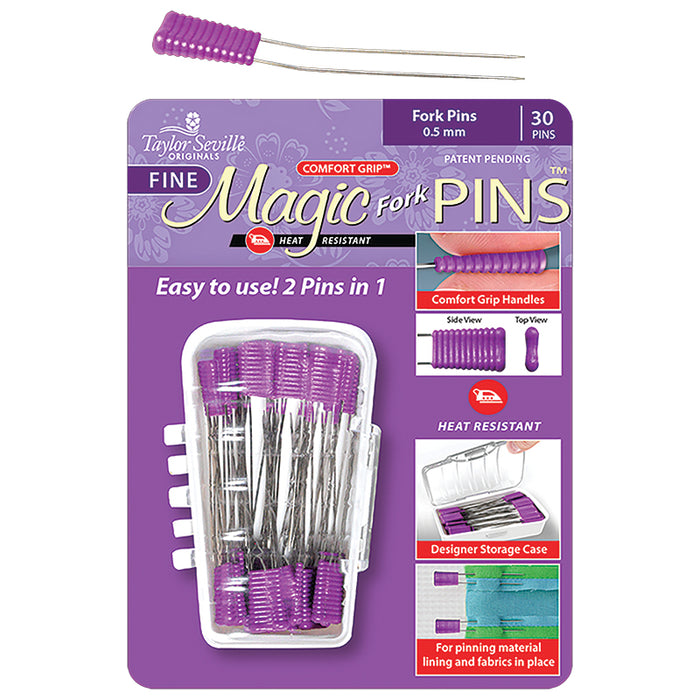 Magic Pins -  Fork Fine  - 30Pc - Taylor Seville - 219638