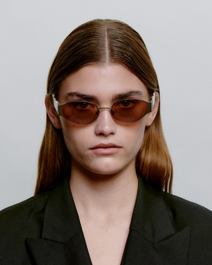 Matte Brown Cookie Dough Bella Sunglasses