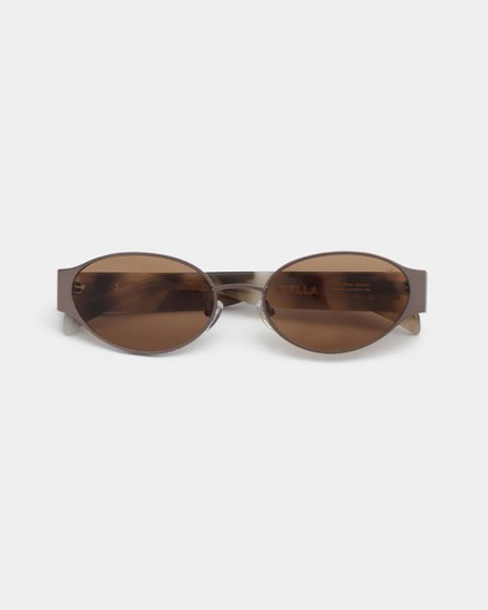 Matte Brown Cookie Dough Bella Sunglasses