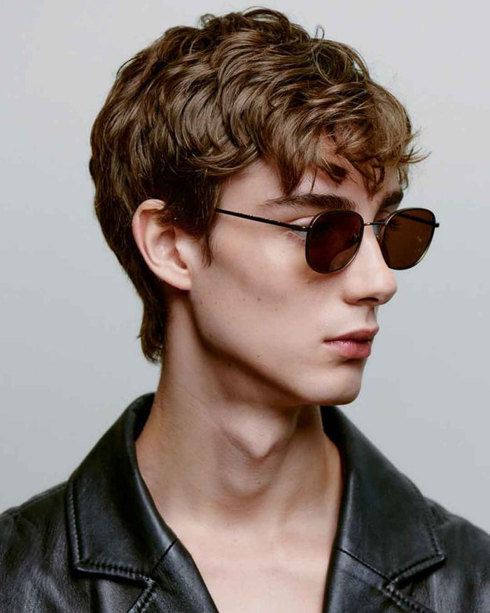Matte Brown Hello Sunglasses