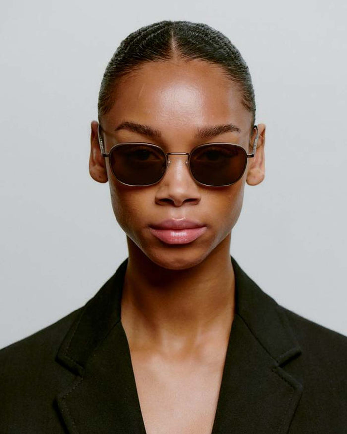 Matte Brown Hello Sunglasses