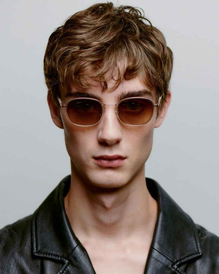 Matte Gold Hello Sunglasses