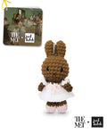 Melanie Miffy Handmade Crochet Keyring Degas Dress | Miffy Keyring + Bag Charm