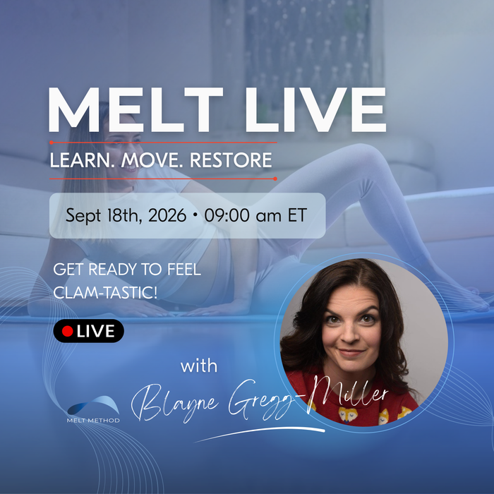 MELT Live Class on Fri, Sep 18, 2026 09:00 AM ET