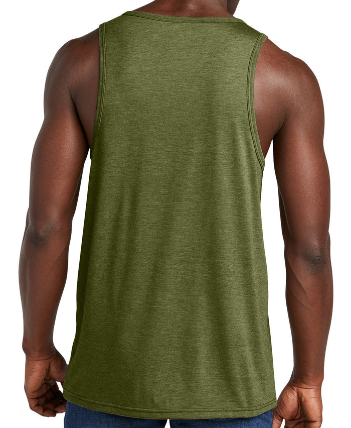 Men's Detroit Arch Skyline Triblend Tanks