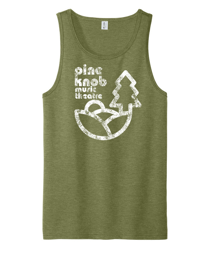 Men's Pine Knob Olive Recycled Tank