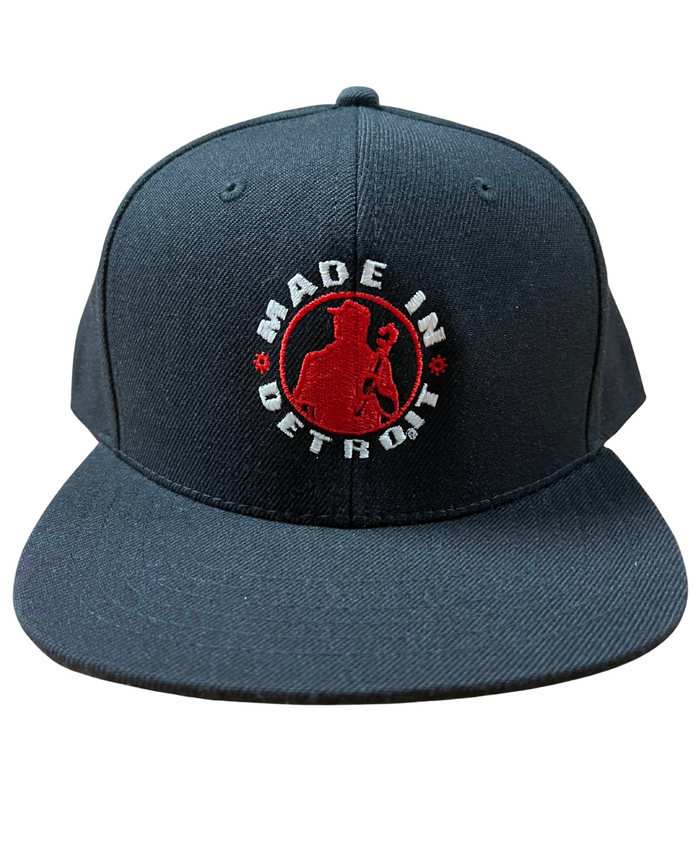 MID Black Snapbacks
