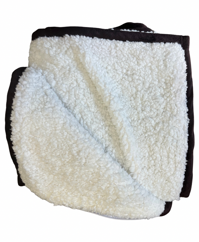 MID Mountain Lodge Brown Blanket