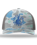 MID Saltwater Duck Camo 5 Panel Trucker Snapback