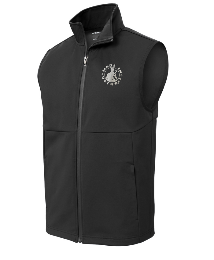 MID Soft Shell Black Vest - Large Only
