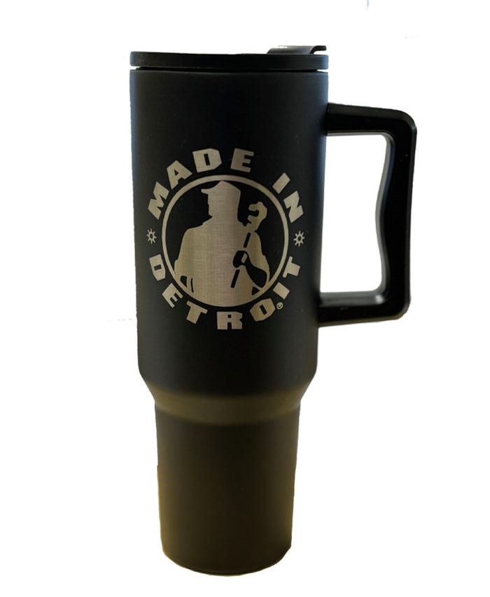 MID/GRIT 40oz Stainless Tumbler w/ Straw