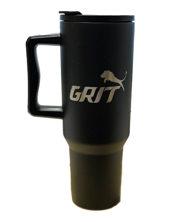 MID/GRIT 40oz Stainless Tumbler w/ Straw