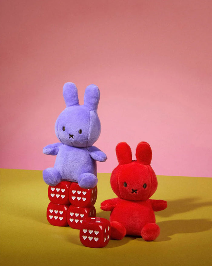 Miffy Bright Lilac Lucky Charm in Giftbox 10cm | Miffy Keyring + Bag Charm
