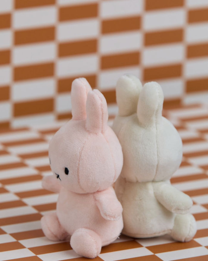 Miffy Cozy Cream Lucky Charm in Giftbox 23cm | Miffy Keyring + Bag Charm