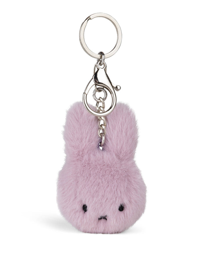 Miffy Fuzzy Keyring / Bag Charm in Lilac | Miffy Keyring + Bag Charm