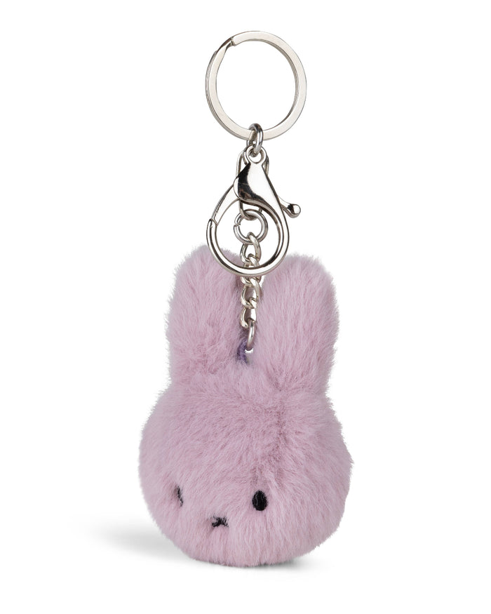 Miffy Fuzzy Keyring / Bag Charm in Lilac | Miffy Keyring + Bag Charm