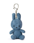 Miffy Keyring / Bag Charm in Aviator Blue Corduroy | Miffy Keyring + Bag Charm