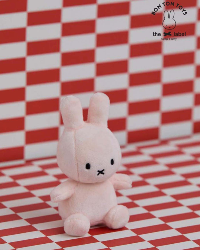 Miffy Pink Lucky Charm Plush in Giftbox 10cm | Miffy Keyring + Bag Charm