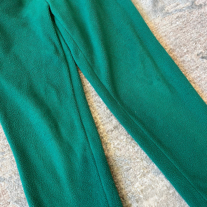 Mini Boden Cosy Fleece Joggers Green Blue 7-8