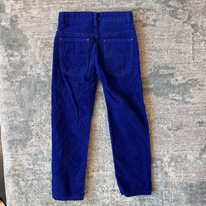 Mini Boden Cozy Corduroy Trousers Pants Blue 6