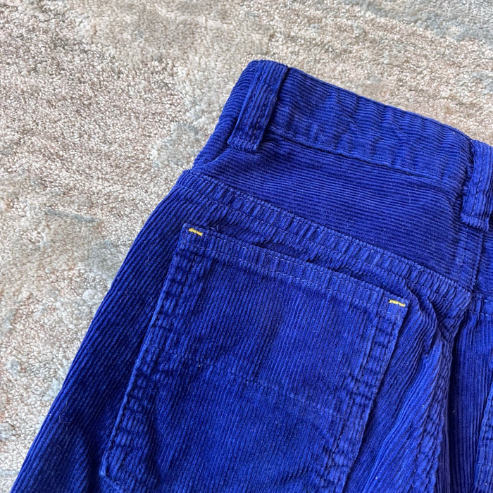 Mini Boden Cozy Corduroy Trousers Pants Blue 6