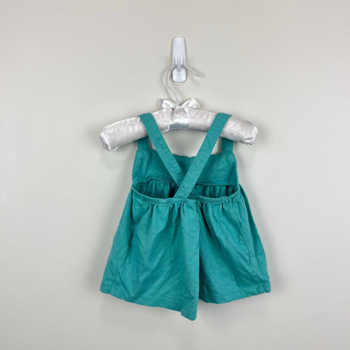Mini Boden Embroidered Jersey Vest Corsico Blue Tank Top 2-3
