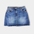Mini Boden Girls Blue Jean Skirt 13-14