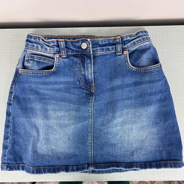 Mini Boden Girls Blue Jean Skirt 13-14