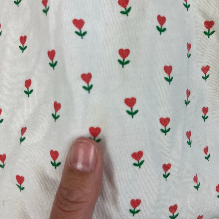 Mini Boden Heart Flowers Blouse 12-18 Months