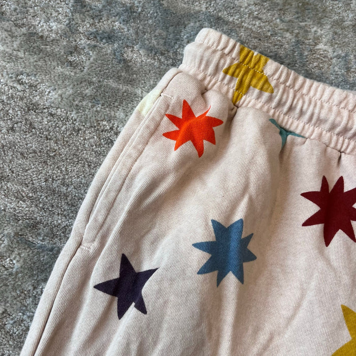 Mini Boden Printed Joggers Oatmeal Muti Stars 10