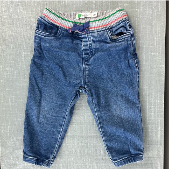 Mini Boden Pull on Jeans 6-12 Months