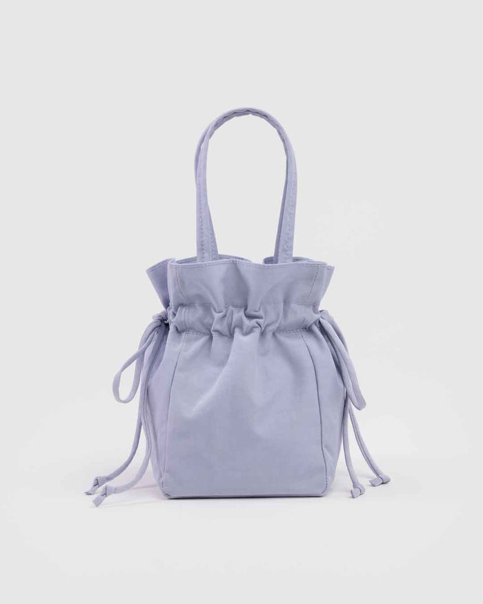 Mist Nylon Drawstring Bag | BAGGU | Nylon Drawstring Bag