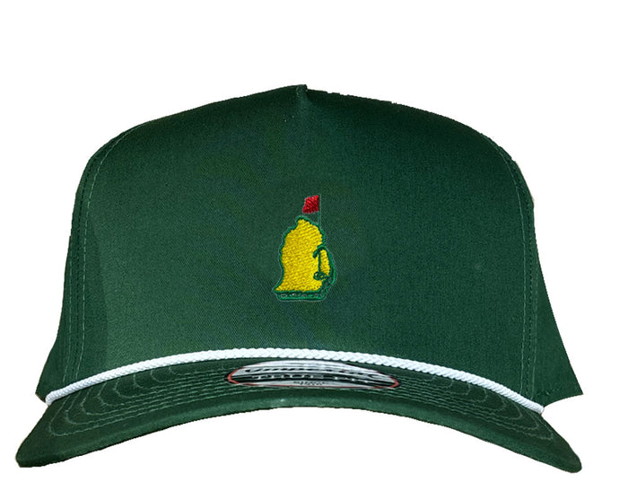 Mitten Flag 5 Panel w/ Braid Snapback