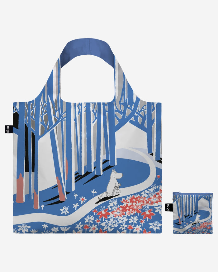 MOOMIN Blue Forest Recycled Bag | LOQI | Recycled Bag