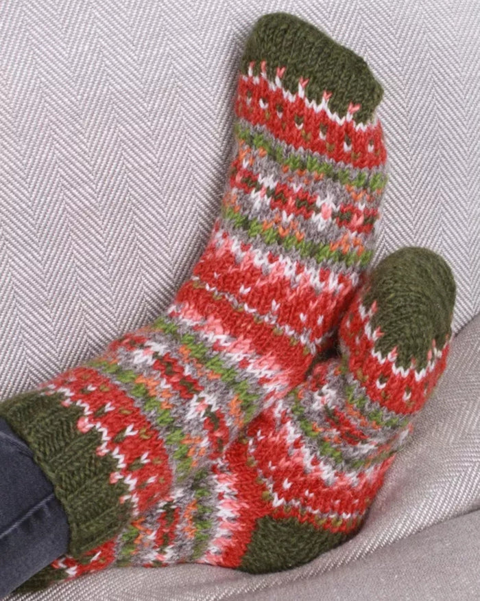 Moss Iona Sofa Socks Pachamama