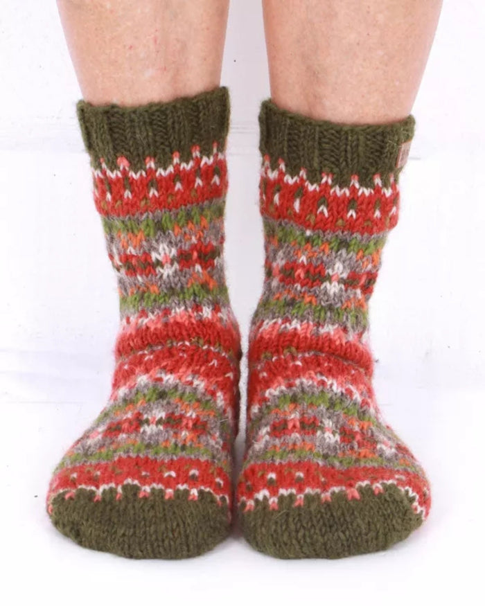 Moss Iona Sofa Socks Pachamama