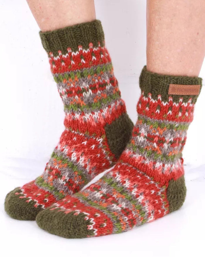 Moss Iona Sofa Socks Pachamama