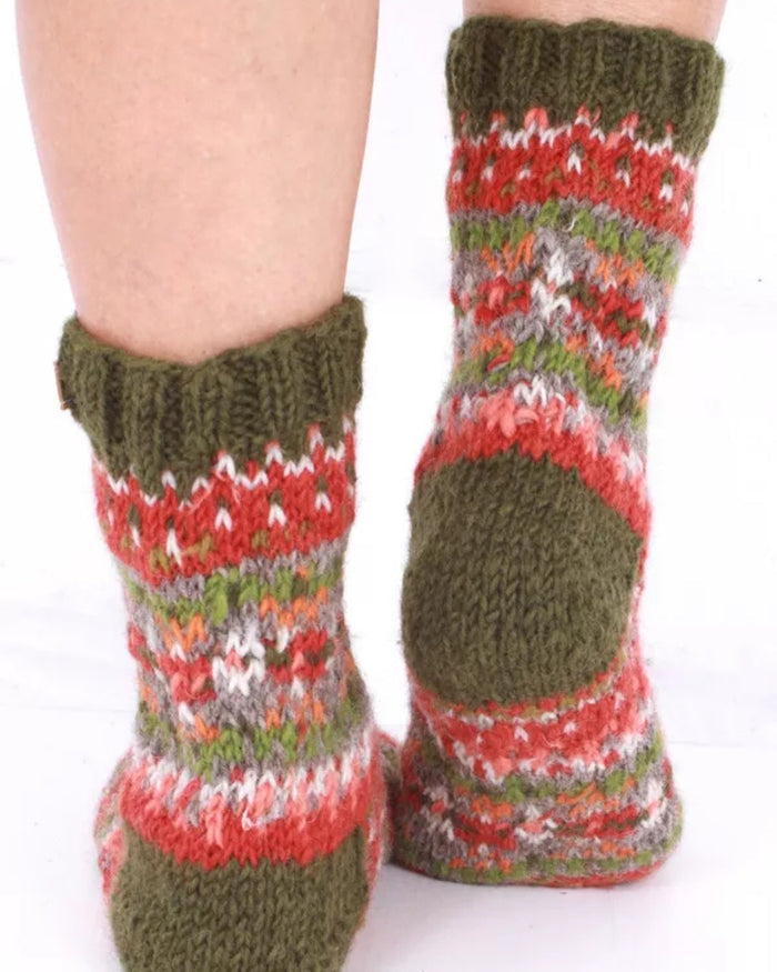 Moss Iona Sofa Socks Pachamama