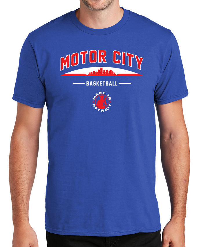 Motor City Basketball Shirt - MD/3X
