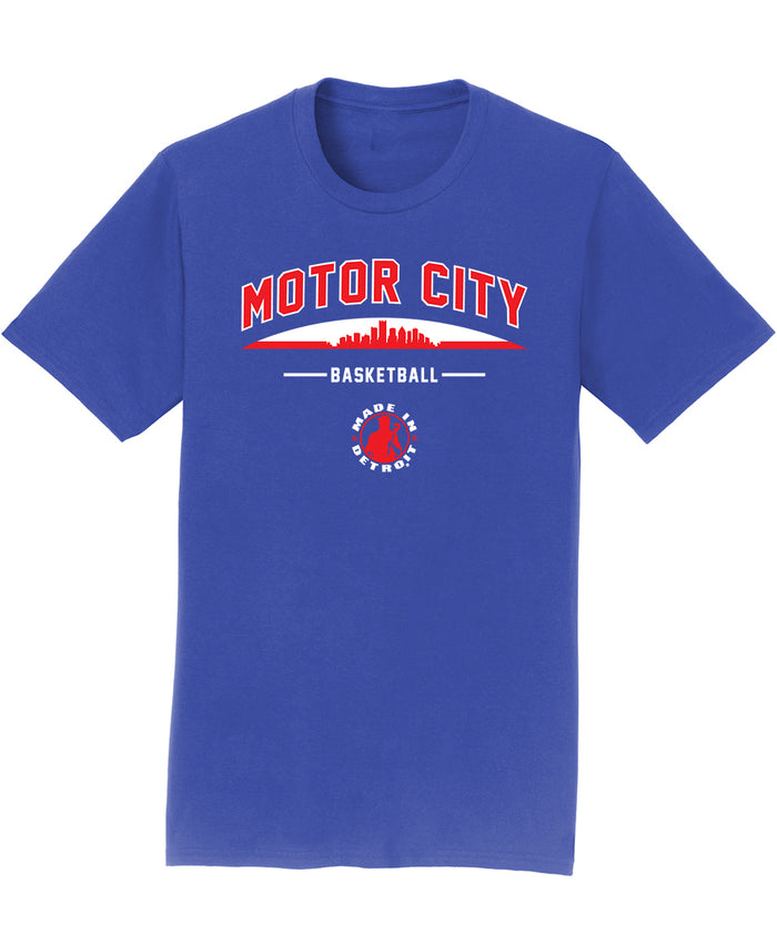Motor City Basketball Shirt - MD/3X