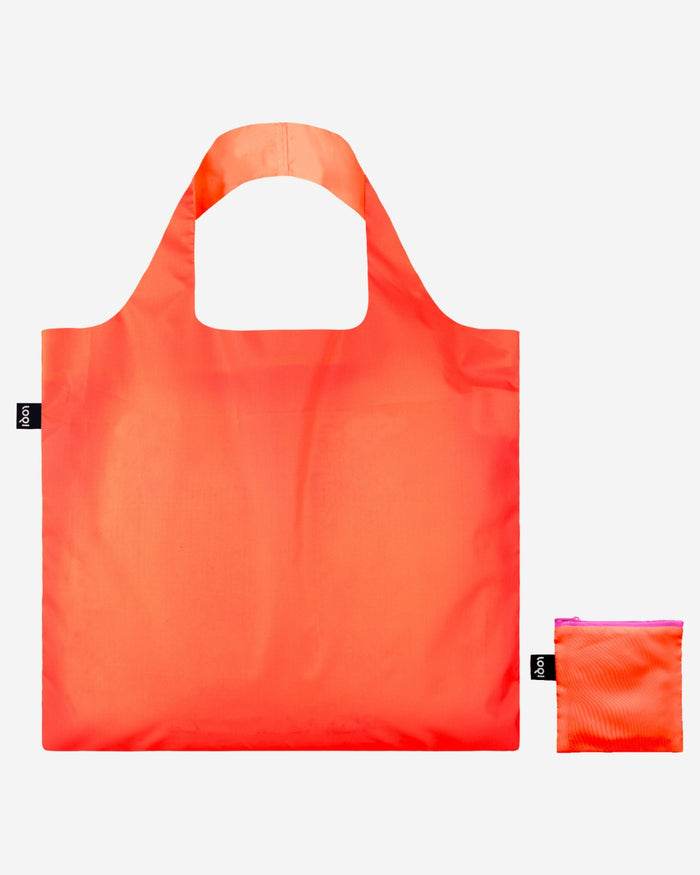 NEON Dark Orange Recycled Bag | LOQI | Recycled Bag